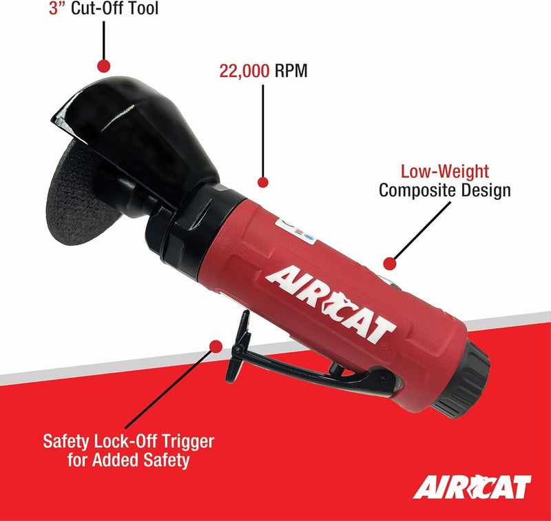 AirCat 6515 .5 HP 3" Cut-Off Tool - Image 2